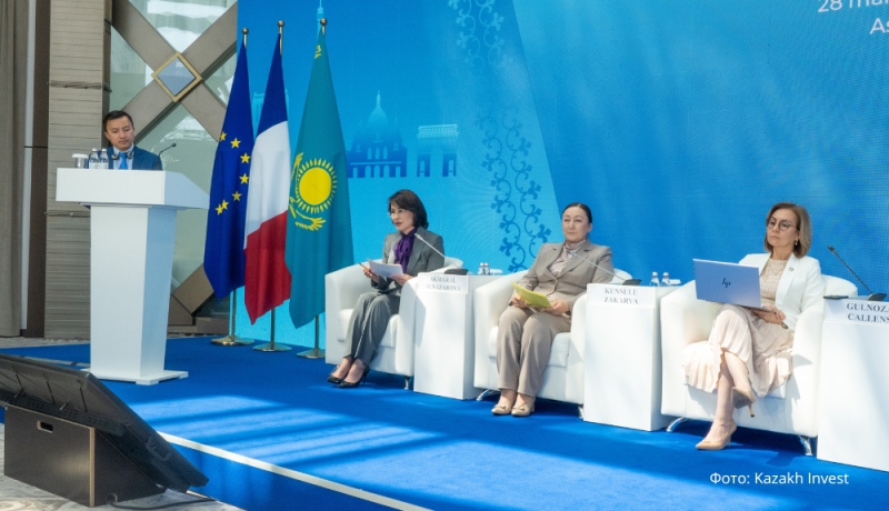 Казахстанско-французский бизнес-форум: QazBioPharm презентовал стратегические приоритеты отрасли