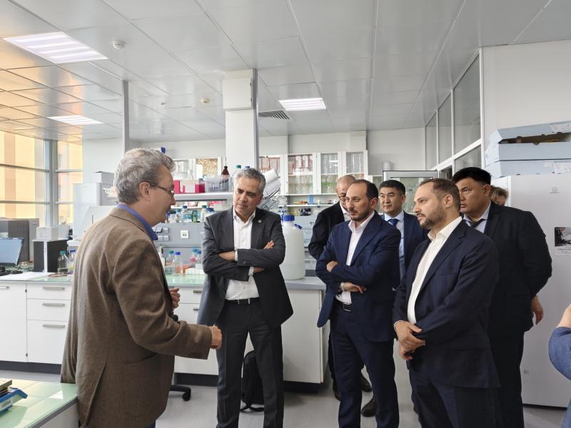 Иорданская делегация посетила Национальный холдинг «QazBioPharm»