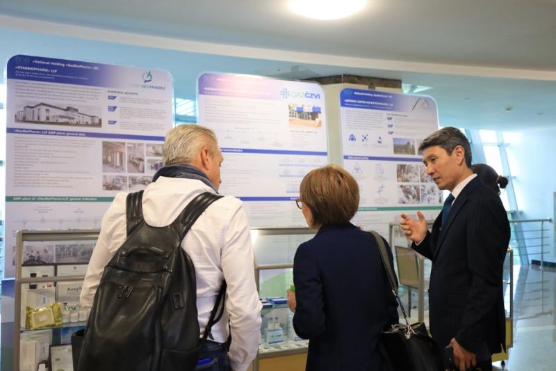 В Национальном холдинге «QazBioPharm» состоялась встреча с Чрезвычайным и Полномочным Послом Франции