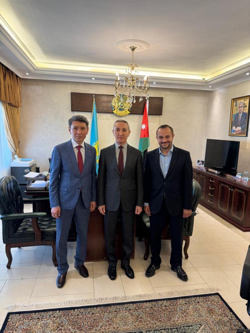 Визит в Иорданию: QazBioPharm и DADvet обсудили новый этап сотрудничества