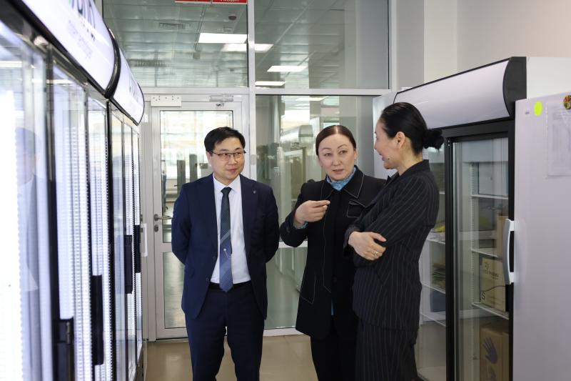 В Национальном холдинге «QazBioPharm» состоялась встреча с министром экологии и природных ресурсов РК