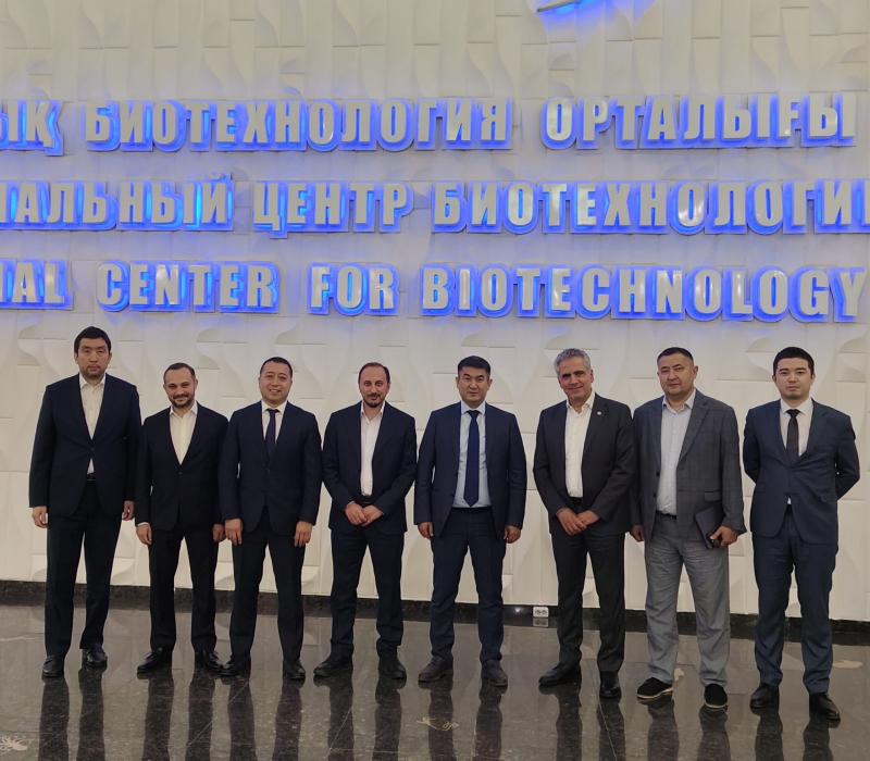 Иорданская делегация посетила Национальный холдинг «QazBioPharm»