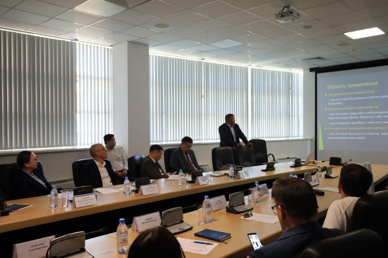 В Национальном холдинге «QazBioPharm» представили инновационный медицинский катетер казахстанской разработки