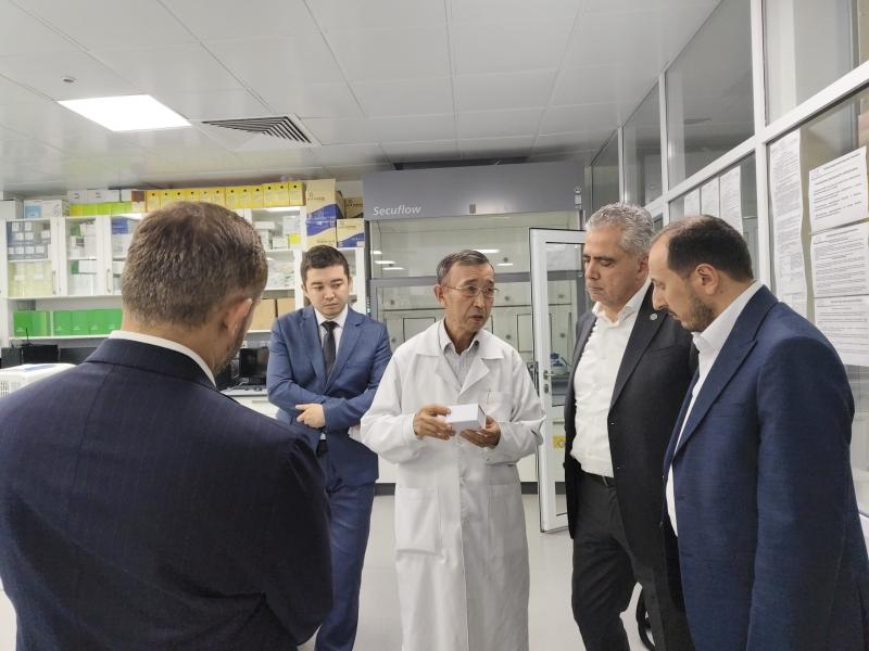 Иорданская делегация посетила Национальный холдинг «QazBioPharm»