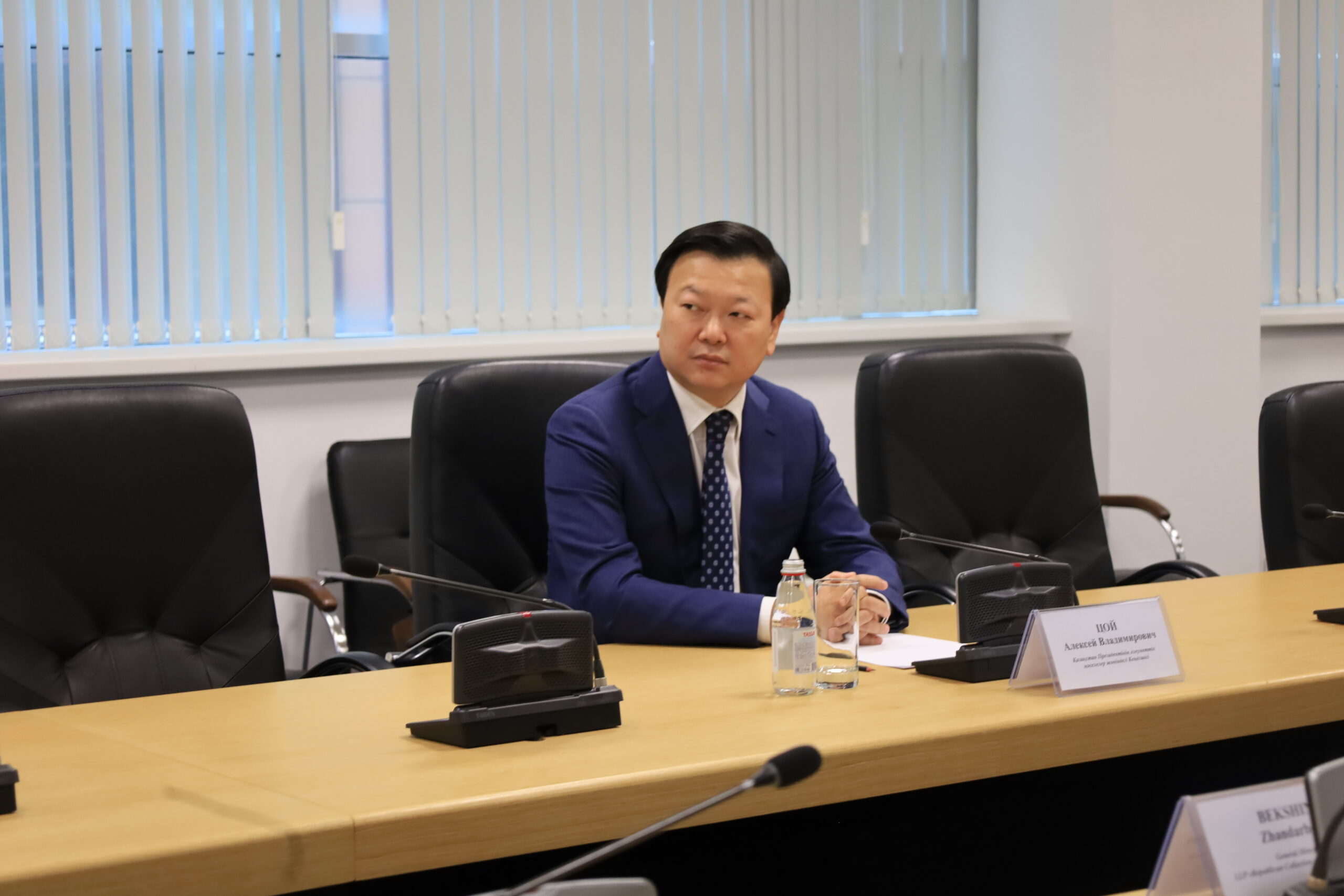 Советник Президента РК Алексей Цой посетил Национальный холдинг «QazBioPharm»